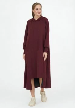 Madam-T KIRATA - Robe De Jour - Kastanienbraun -Madam-T Soldes 2022 18b5abd80be44b1fa7d3fcebd92c5f02