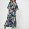 Madam-T Robe De Jour - Kornblume Blau Lila