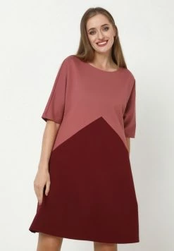 Madam-T LOLITA - Robe En Jersey - Weinrot Rosa