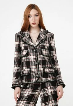 Madam-T Blazer - Schwarz/ Milchig