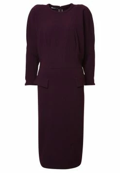 Madam-T VINCHENSA - Robe Fourreau - Pflaume -Madam-T Soldes 2022 1961746ac7cd421294ddc596ffbab7a7