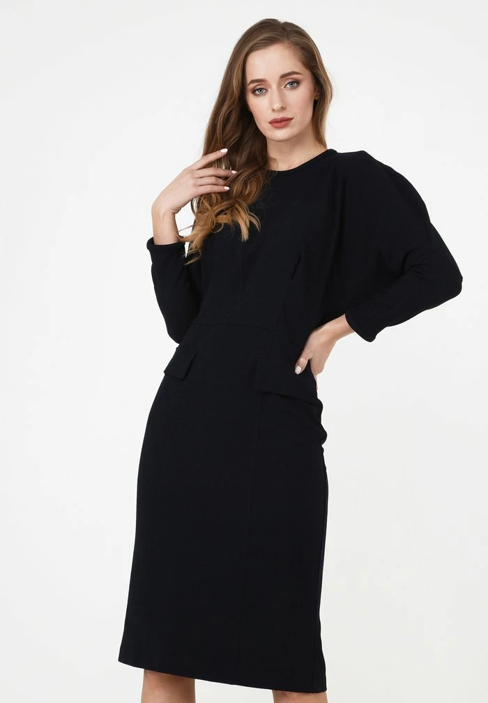 Madam-T VINCHENSA - Robe Fourreau - Blau 1 Madam-T VINCHENSA - Robe Fourreau - Blau