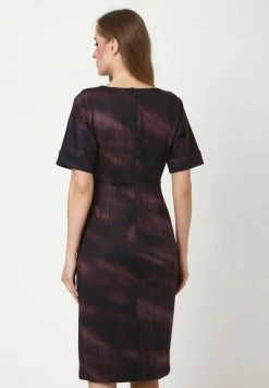 Madam-T ALTEA - Robe Fourreau - Lila, Schwarz -Madam-T Soldes 2022 1a6ecec91dc34c60867cebc32cbc73f5