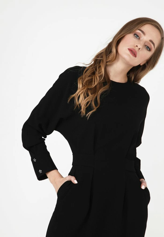 Madam-T KLEID TOMASA - Robe De Jour - Schwarz 4 Madam-T KLEID TOMASA - Robe De Jour - Schwarz – Image 4