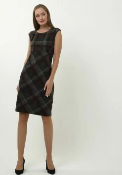 Madam-T MUTALA - Robe De Jour - Grün/braun -Madam-T Soldes 2022 1b7c5855f8a4489d8a339b04c2db85c3