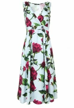 Madam-T GENEVRA - Robe De Jour - Blau, Purpurrot -Madam-T Soldes 2022 1c0743a0ce8845aca148061d492eef72