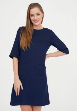 Madam-T MILANIA - Robe De Jour - Blau -Madam-T Soldes 2022 1c13da88480146c2857893e67cbda361