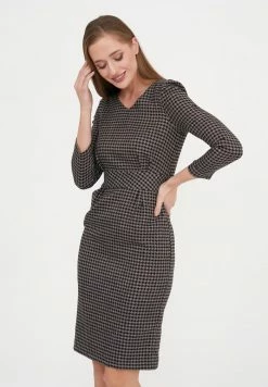 Madam-T ALIA - Robe Fourreau - Beige/blah -Madam-T Soldes 2022 1c2842e215e440c0a827c37ff4bdace3