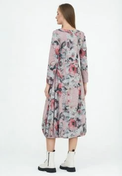 Madam-T ROSHELE - Robe De Jour - Hellgrün/rosa -Madam-T Soldes 2022 1c30fe13ff8849e684813c244fce080e