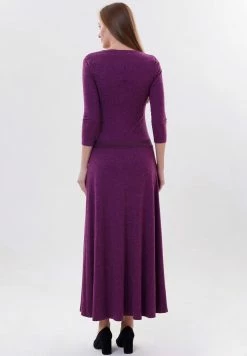 Madam-T Robe Longue - Purple -Madam-T Soldes 2022 1c4dc379b4f945eda049a3a3a19af44e