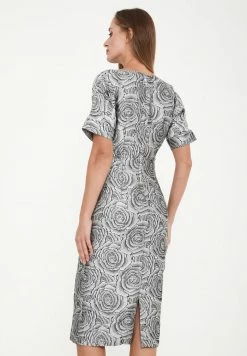 Madam-T ALTEA - Robe Fourreau - Grau -Madam-T Soldes 2022 1c9298d4437e4c5582d9acfccb91c8c3