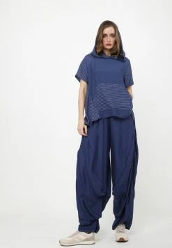 Madam-T KIRA - Tunique - Blau/weiß -Madam-T Soldes 2022 1c96ad44121248429f014857129e64eb