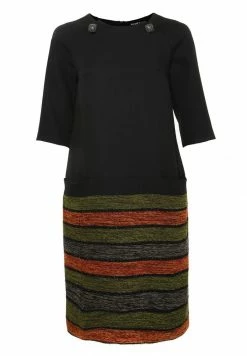 Madam-T Robe De Jour - Schwarz Orange -Madam-T Soldes 2022 1d2a05bcdf004f8ca914a6ff47e18281