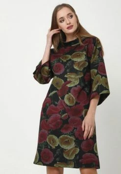 Madam-T PELAGEYA - Robe En Jersey - Blue, Fuchsia