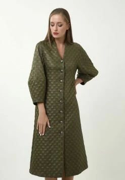 Madam-T KLEID ARLATINA - Robe De Jour - Khakifarben