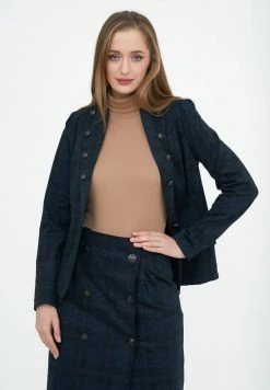Madam-T KANTRI - Blazer - Dark Blue -Madam-T Soldes 2022 1dec4a4677fb4c30971f3d51542683c4