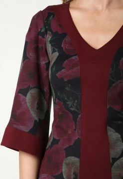 Madam-T REINA - Robe Fourreau - Dark Red -Madam-T Soldes 2022 1ea8a3f78f5a42eea6384dee48227970