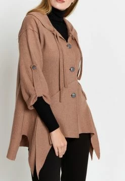 Madam-T Gilet - Dunkelbeige -Madam-T Soldes 2022 1f43575b32544333ac82b225b223c76f