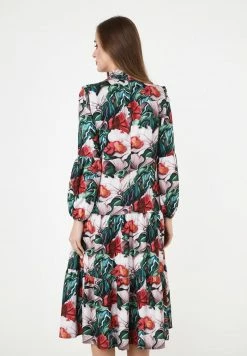 Madam-T PAOLINA - Robe De Jour - Pink Green -Madam-T Soldes 2022 1f7966a0ac974c938ed7fa1198afd253