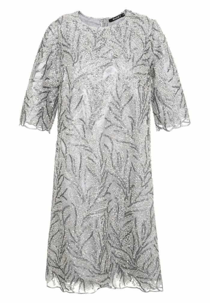 Madam-T Robe De Soirée - Silbrig 6 Madam-T Robe De Soirée - Silbrig – Image 6