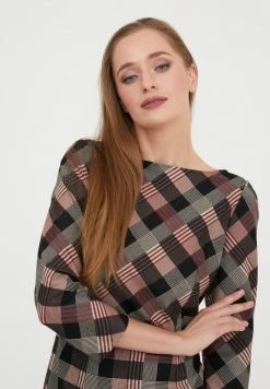 Madam-T MUARA - Robe Fourreau - Bla Askk/beige -Madam-T Soldes 2022 1fe8682f5fcc46c7b520d3d13f28e4dc