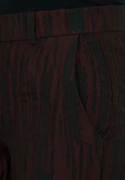 Madam-T ROZALIA - Pantalon Classique - Black/burgundy 16 Madam-T ROZALIA - Pantalon Classique - Black/burgundy -Madam-T Soldes 2022 20529783b8374ff6ba05114adc2979be