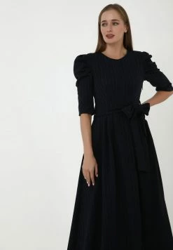 Madam-T ANGE - Robe Longue - Blau -Madam-T Soldes 2022 206d050bc9424ca7b877ef1edc3e92c4