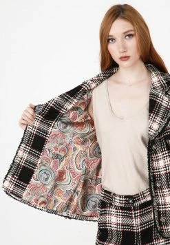 Madam-T Blazer - Schwarz/ Milchig 12 Madam-T Blazer - Schwarz/ Milchig -Madam-T Soldes 2022 207f3b38a24640cdad61b726ee5fd398