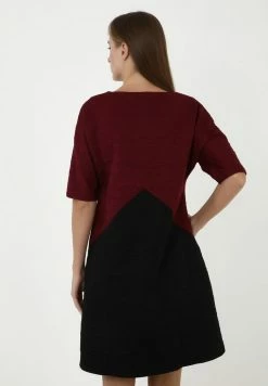 Madam-T LOLITA - Robe De Jour - Weinrot, Schwarz -Madam-T Soldes 2022 20a239b5d61c41b49d13adb7b298b108