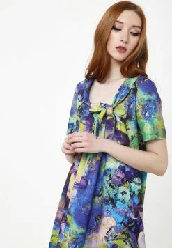 Madam-T ZEFIRA - Robe De Jour - Kornblume Blau/lila -Madam-T Soldes 2022 20ba68d0143d4e41aad4d61c345800c1