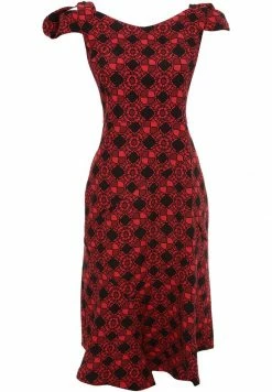 Madam-T Robe De Jour - Schwarz Rot -Madam-T Soldes 2022 20d15c63b16440668ce66def186d26cf