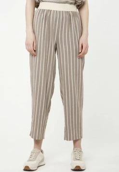 Madam-T CRETA - Pantalon Classique - Hellbraun