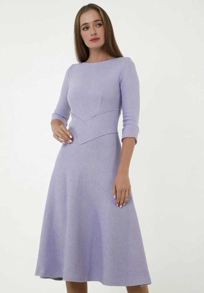 Madam-T YANNA - Robe En Jersey - Lila 1 Madam-T YANNA - Robe En Jersey - Lila