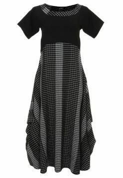 Madam-T NIGDA - Robe De Jour - Schwarz, Weiß -Madam-T Soldes 2022 212cdbecb15f457989b8b0b696595904