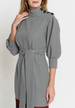 Madam-T ALLTAGS MARENA - Robe De Jour - Grau, Rot -Madam-T Soldes 2022 2162683eb23941fb9331e1dd4b808472