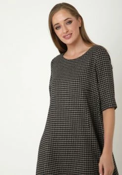 Madam-T ALLTAGS ASIDA - Robe De Jour - Beige/schwarz -Madam-T Soldes 2022 219ea2048bab42c19972e7491dfe7196