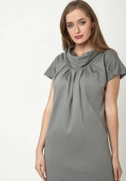 Madam-T PRIMAVERA - Robe Fourreau - Grau -Madam-T Soldes 2022 21af42ea9ed34eb9b6b26a14470b3f40