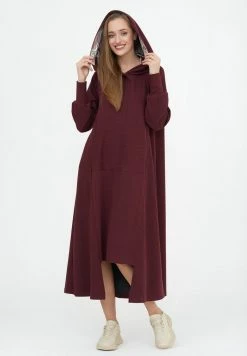 Madam-T KIRATA - Robe De Jour - Kastanienbraun