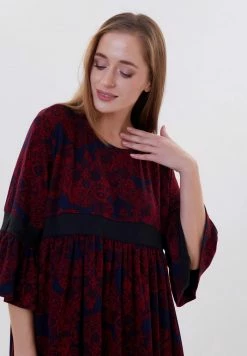 Madam-T GALAXIA - Robe De Jour - Blau Howdy Rot -Madam-T Soldes 2022 2204bf0e5d3048d98e053d79df0e2bd2