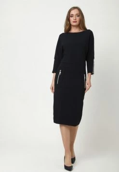 Madam-T FAUSTINA - Robe Pull - Blau -Madam-T Soldes 2022 221345bbcb6841fa81d071cb113f9b7d