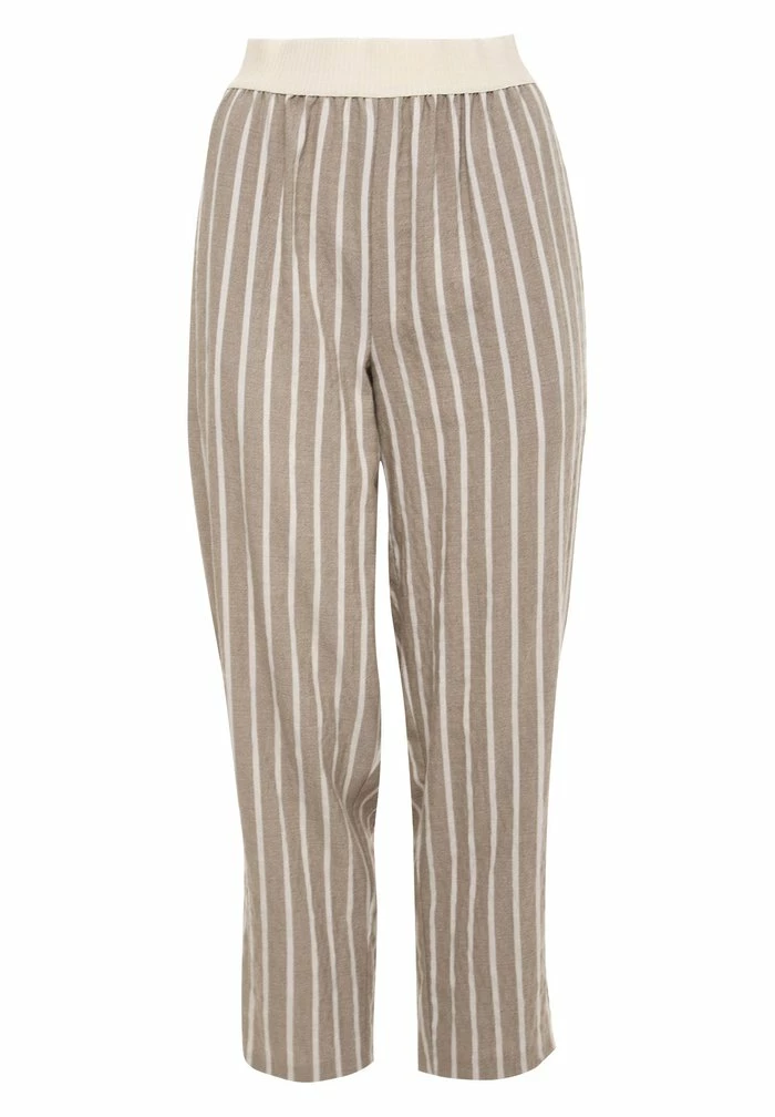 Madam-T CRETA - Pantalon Classique - Hellbraun 7 Madam-T CRETA - Pantalon Classique - Hellbraun – Image 7