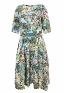 Madam-T Robe De Jour - Hellblau/ Grün -Madam-T Soldes 2022 22a8e27e260b4768964a624d92a2b708