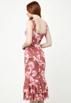 Madam-T ROMENA - Robe Fourreau - Rosa, Grün -Madam-T Soldes 2022 22d3f8555293469e8a49914abe24b7e5