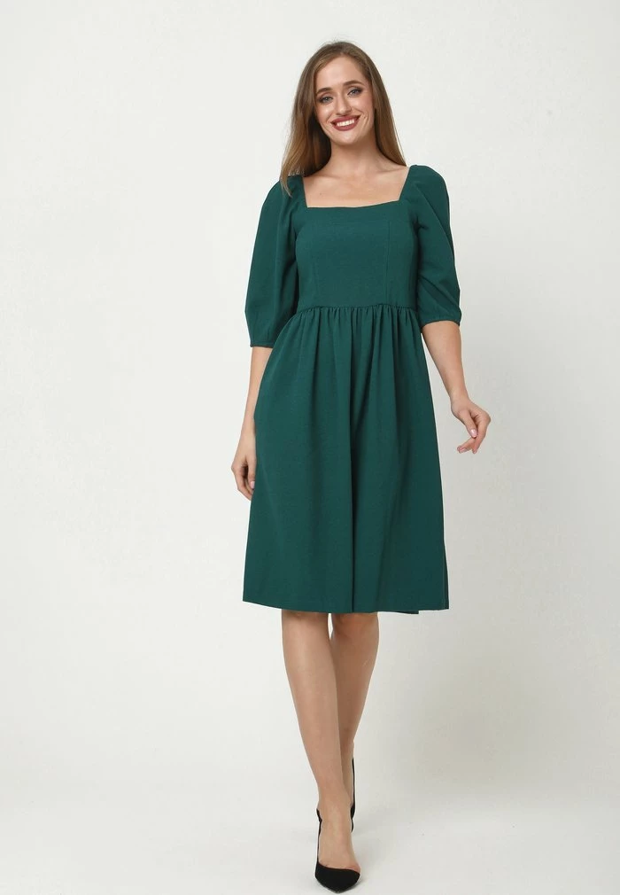 Madam-T CHANTALE - Robe De Jour - Grün 2 Madam-T CHANTALE - Robe De Jour - Grün – Image 2