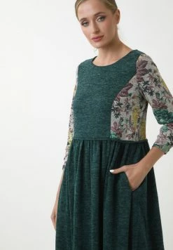 Madam-T KLEID CHARLIS - Robe De Jour - Grün -Madam-T Soldes 2022 2399814b7f1c4755b9e183a4a699ef37