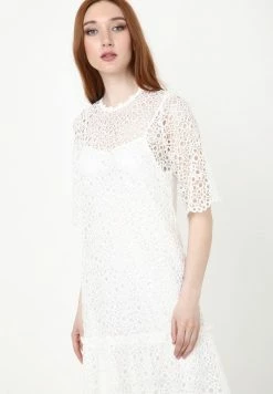 Madam-T FIKERA - Robe De Soirée - Weiß -Madam-T Soldes 2022 23bb8967d6fc4b66a41c5a7b1b700b66