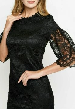 Madam-T Robe De Jour - Schwarz -Madam-T Soldes 2022 241b5d907e494bb7ba43affaeca8e0ae