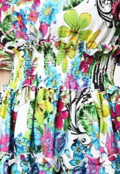 Madam-T Robe De Jour - Weiß Hellblau -Madam-T Soldes 2022 2467e83183034026bfa3136782cdc721