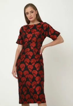 Madam-T ALTEA - Robe Fourreau - Schwarz, Rot 12 Madam-T ALTEA - Robe Fourreau - Schwarz, Rot -Madam-T Soldes 2022 24716a3195b74f47aef4d3dbafa367c5