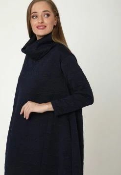 Madam-T Robe En Jersey - Blau 13 Madam-T Robe En Jersey - Blau -Madam-T Soldes 2022 250fd3a1f7d4498286aaf5e8998e8193